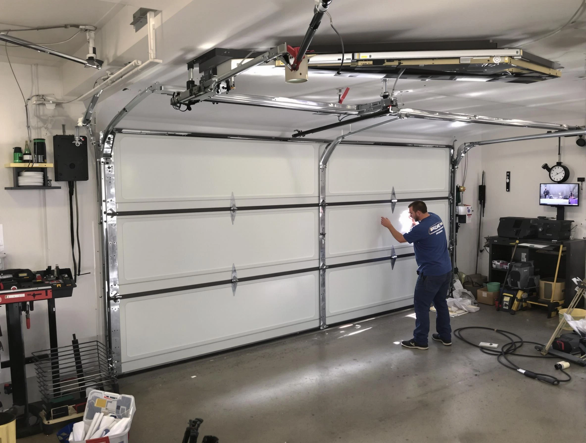 Professional garage door repair service by Tucker Garage Door Repair in Tucker
