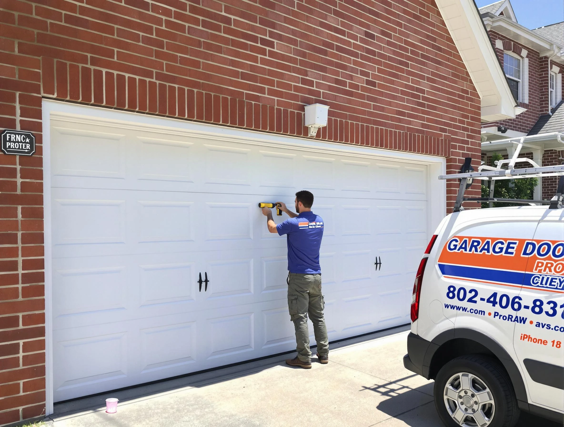 Local garage door repair service by Tucker Garage Door Repair in Tucker